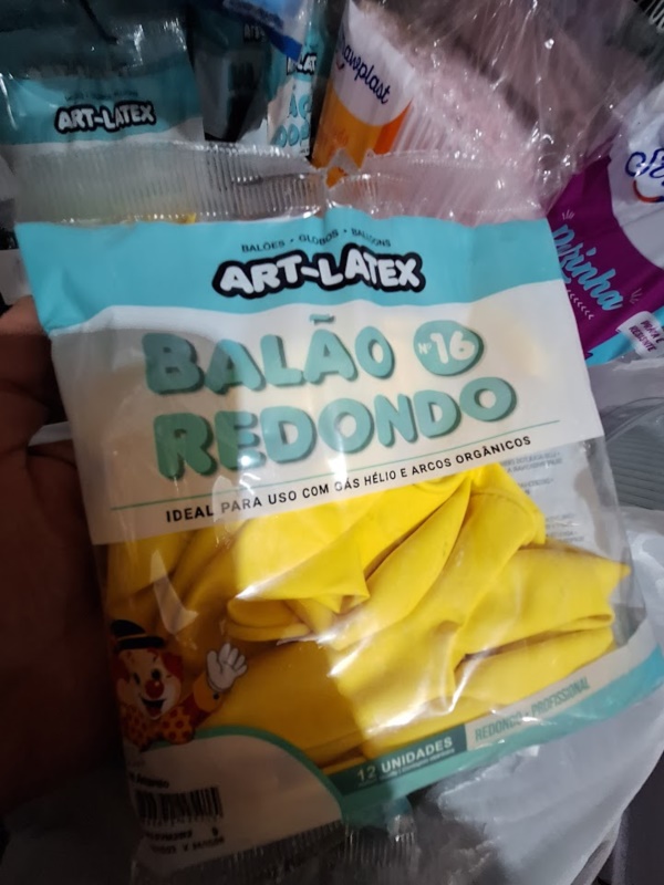 BAL�O 16 C/12 AMARELO